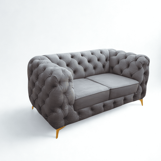 luxury Chesterfield 2-seater sofa- Comfy Creations