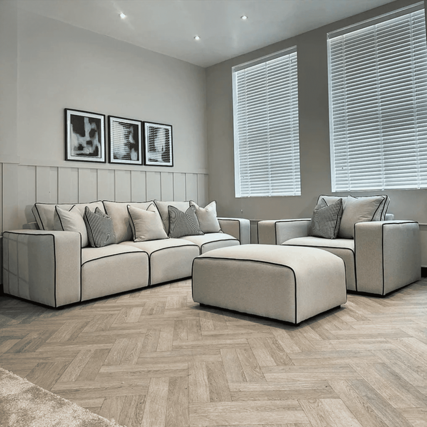 Borios 3+2 Sofa Set – Modern & Comfortable Living Room Set - Comfy Creations