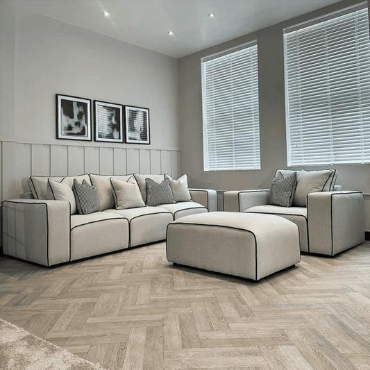 Borios 3+2 Sofa Set – Modern & Comfortable Living Room Set - Comfy Creations