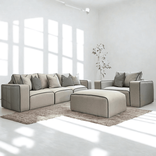 Borios 3+2 Sofa Set – Modern & Comfortable Living Room Set - Comfy Creations