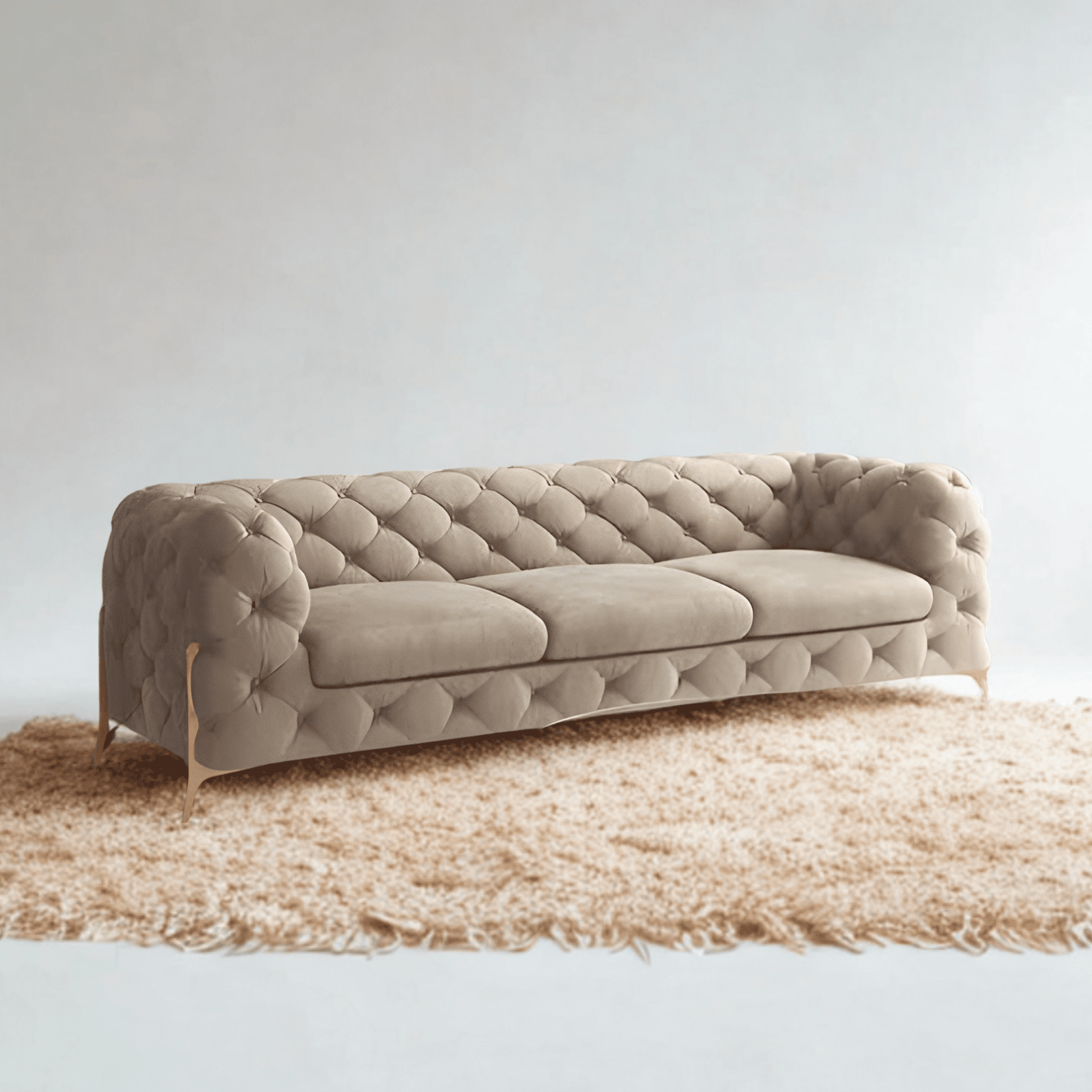 Chesterfield luxury 3-seater sofa - Comfy Creations