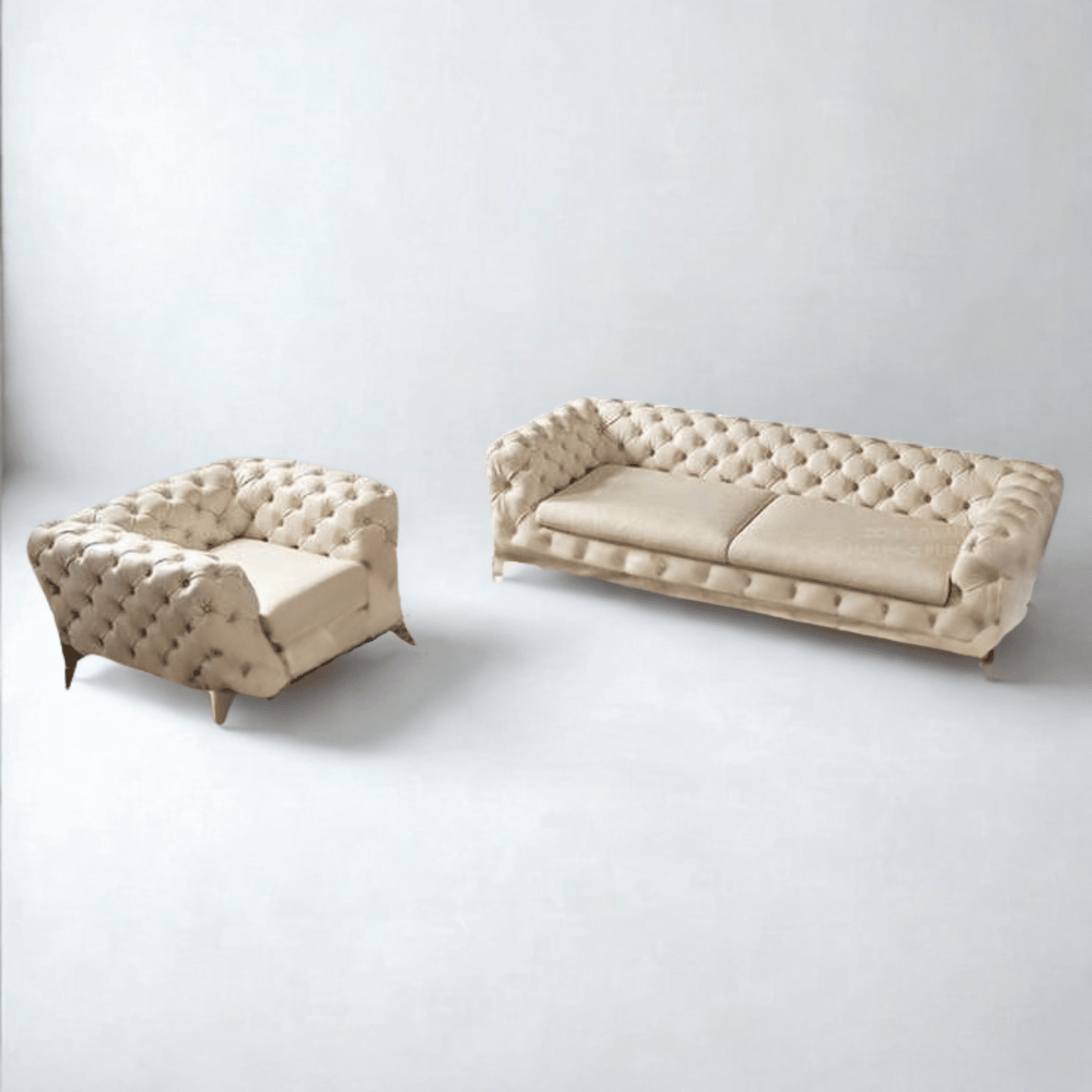 Chesterfield luxury sofa set- Comfy Creations