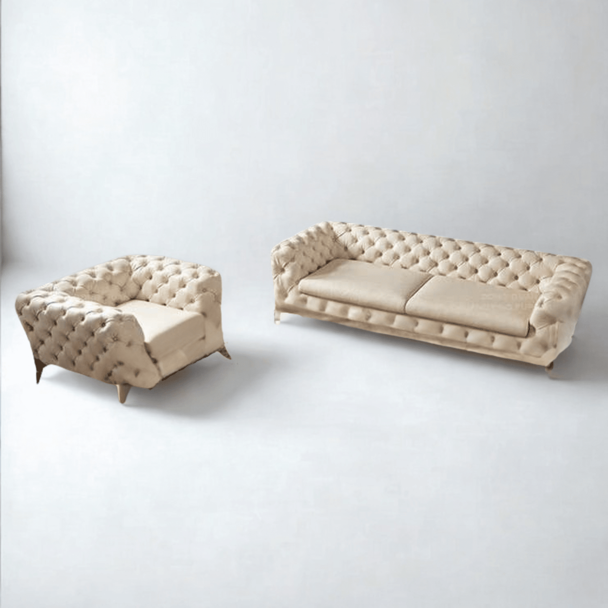 Chesterfield luxury sofa set- Comfy Creations