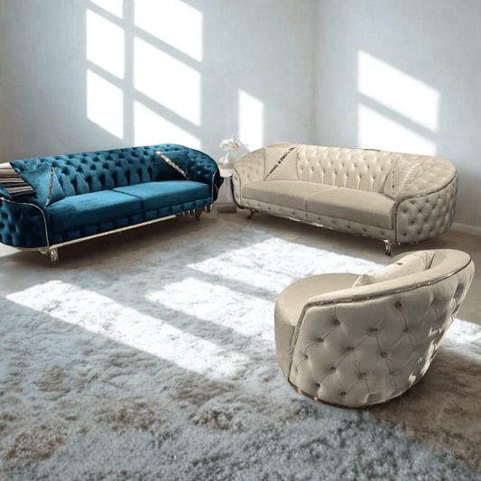 Halifa Chesterfield sofa - Comfy Creations