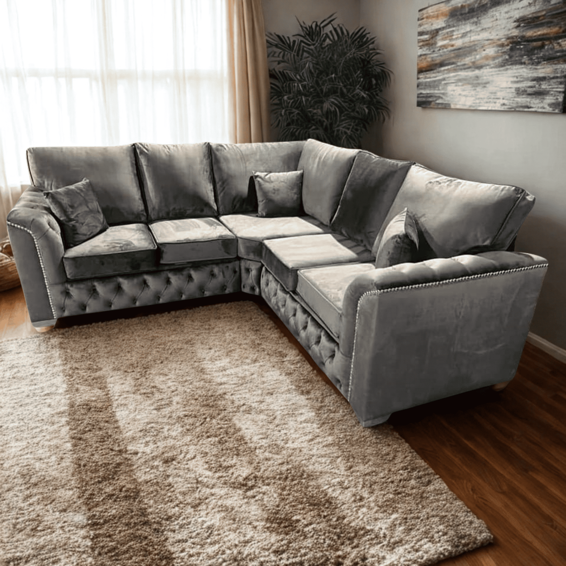 Malibu Modern Corner Sofa - Comfy Creations