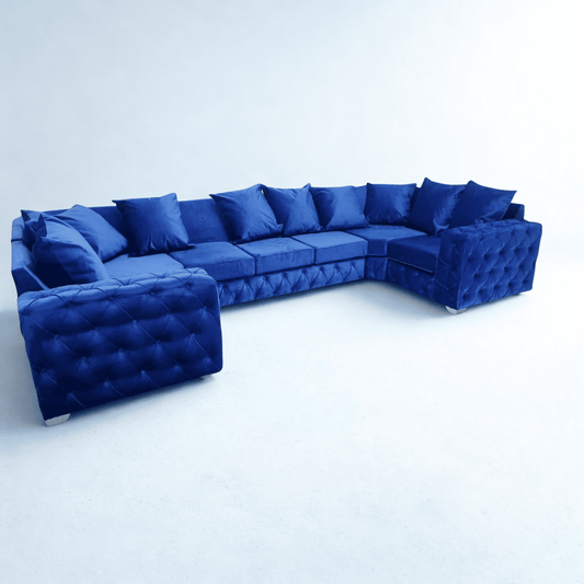 U - Shape Spacious Corner Sofa - Comfy Creations